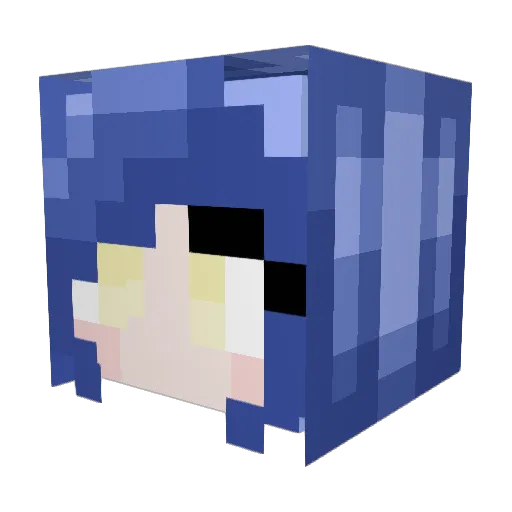 SneAze84 Minecraft avatar head, 3D render