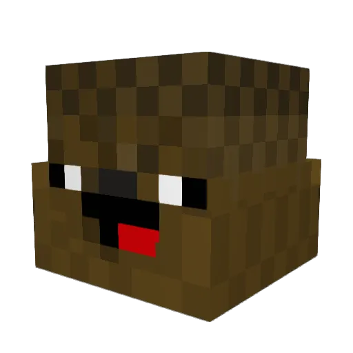 SneakGeek23 Minecraft avatar head, 3D render