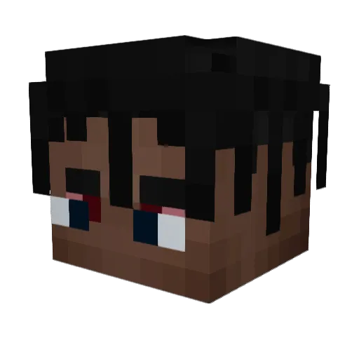 Sneakiest_Sam Minecraft avatar head, 3D render