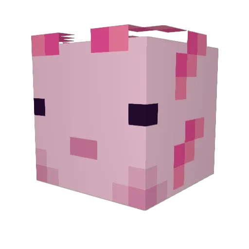 SneakyGrass Minecraft avatar head, 3D render
