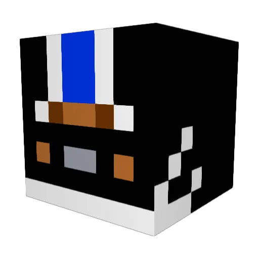 SneakyPotato_24 Minecraft avatar head, 3D render