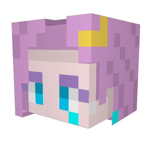 SneakySimon69 Minecraft avatar head, 3D render