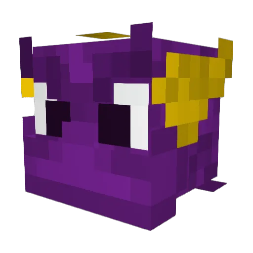 SneakyStinky Minecraft avatar head, 3D render