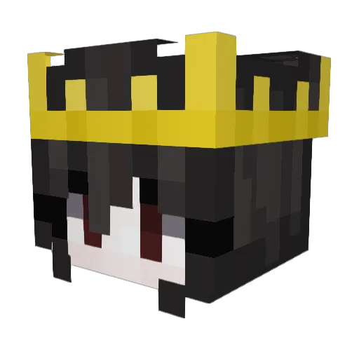 Sneaky_LP Minecraft avatar head, 3D render