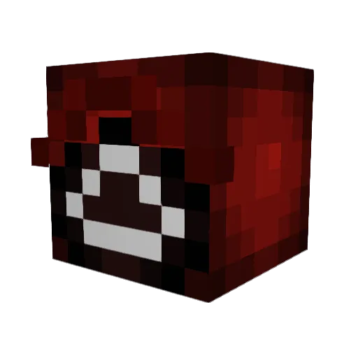 Sneakyapplezz Minecraft avatar head, 3D render