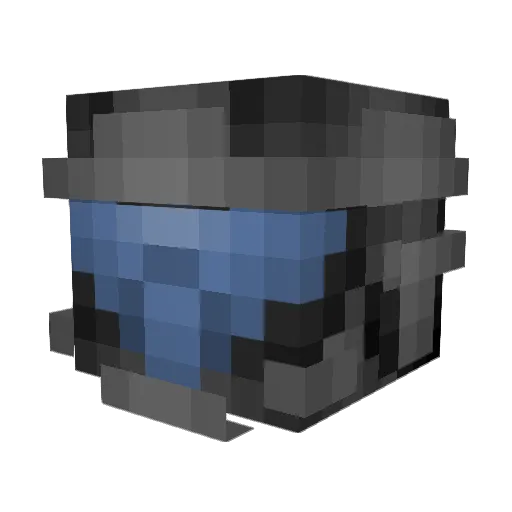 SneakysnavE Minecraft avatar head, 3D render