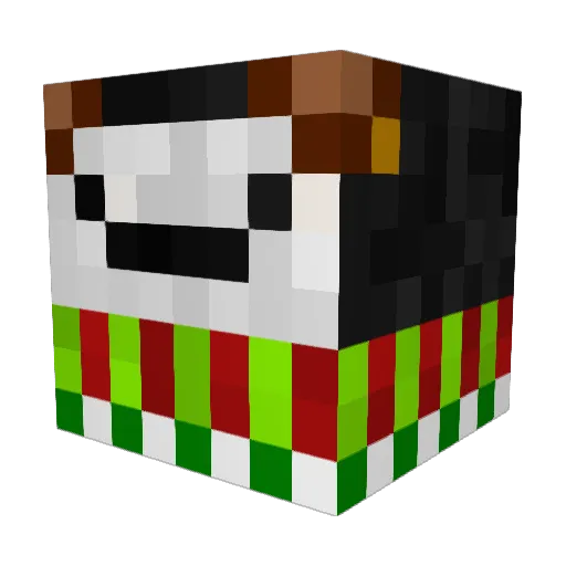 Sneakzone0408 Minecraft avatar head, 3D render