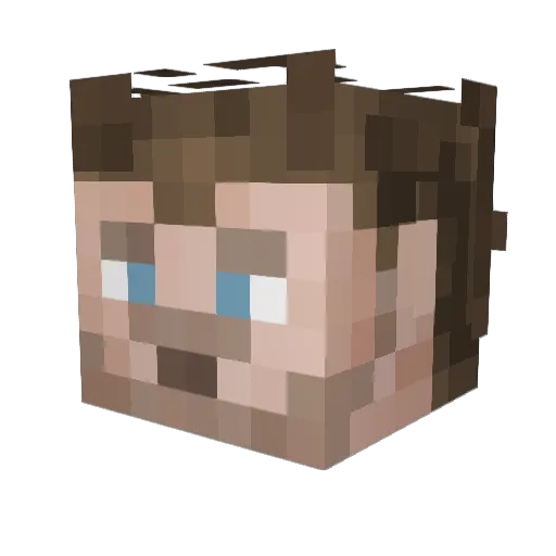 Sneakzyyyyy_ Minecraft avatar head, 3D render