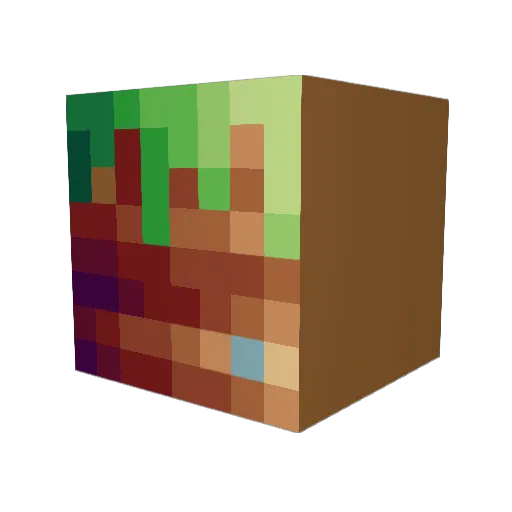 Sneijder_ Minecraft avatar head, 3D render