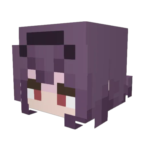 Snhw2887 Minecraft avatar head, 3D render