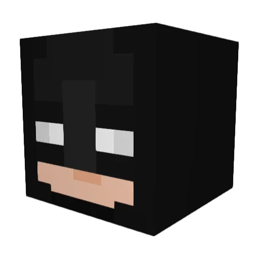 Snickerdoodle360 Minecraft avatar head, 3D render