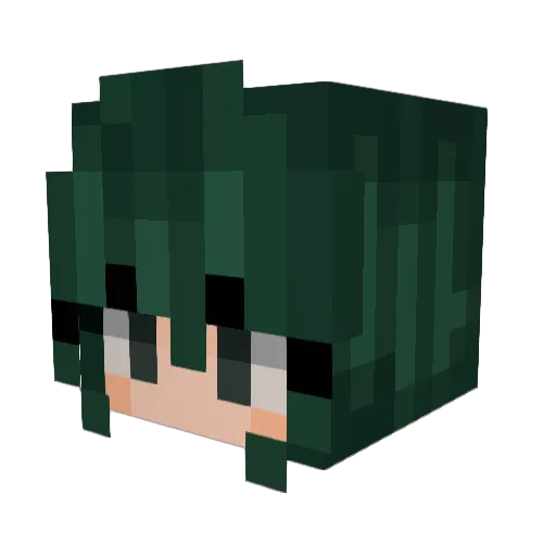 Snickers_isCool Minecraft avatar head, 3D render