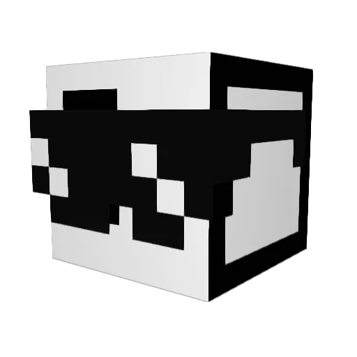 Snidbert64 Minecraft avatar head, 3D render