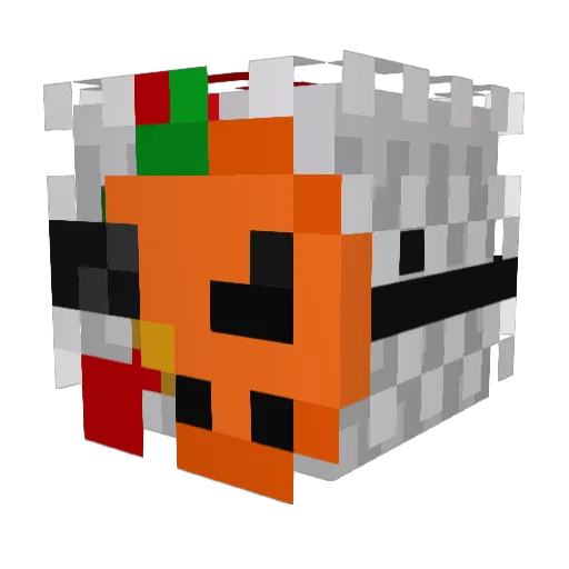 Sniezka9 Minecraft avatar head, 3D render