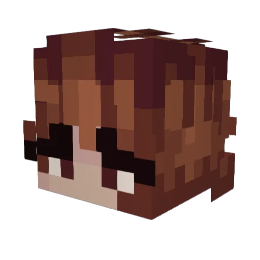 SniffyPigeon01 Minecraft avatar head, 3D render