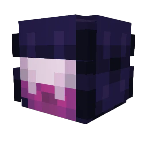 Snikkah Minecraft avatar head, 3D render