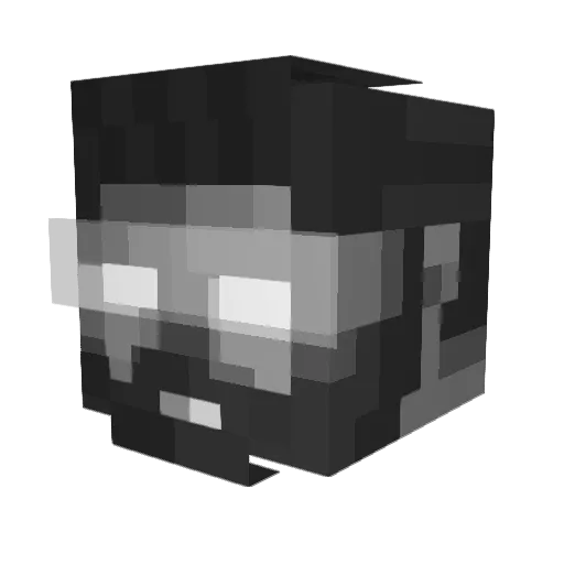 Sniper0ne2009 Minecraft avatar head, 3D render
