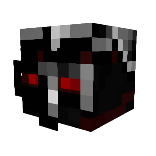 SniperBro12 Minecraft avatar head, 3D render