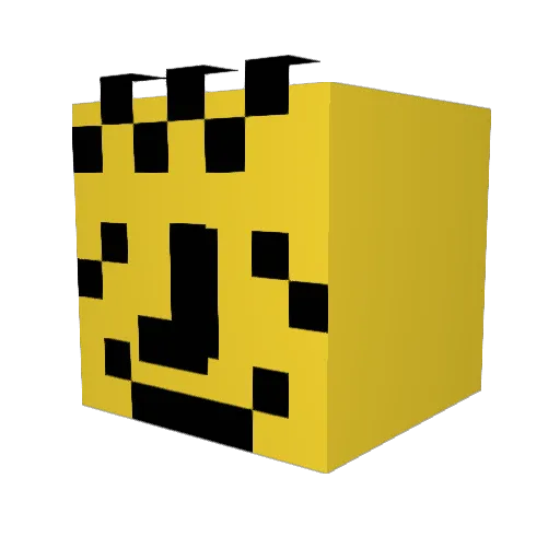 SniperCB Minecraft avatar head, 3D render