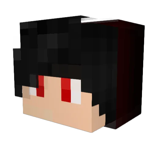 SniperDMT Minecraft avatar head, 3D render