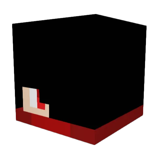 SniperInDiaper Minecraft avatar head, 3D render