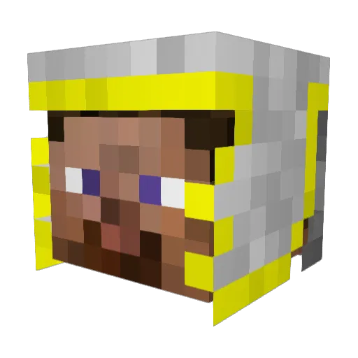SniperLine99 Minecraft avatar head, 3D render