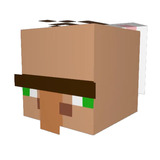 SniperMonke5 Minecraft avatar head, 3D render