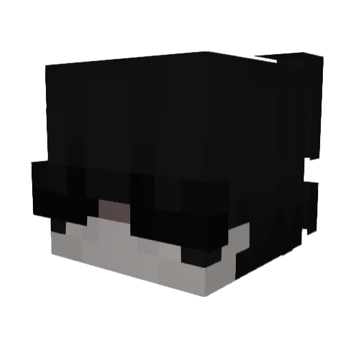 SniperSYS Minecraft avatar head, 3D render