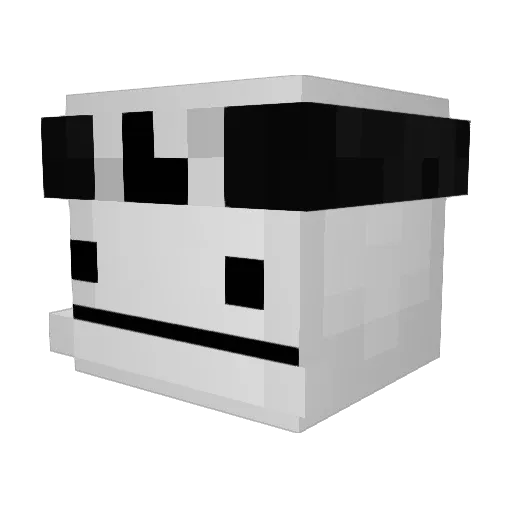 SniperX402 Minecraft avatar head, 3D render