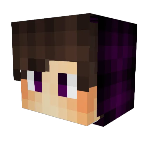 Sniper_Blind Minecraft avatar head, 3D render
