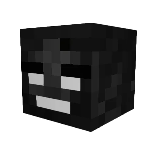 Sniperbruh Minecraft avatar head, 3D render