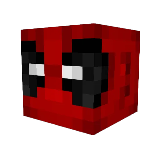 Sniperman200 Minecraft avatar head, 3D render