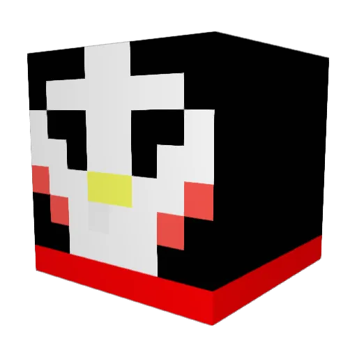 Snipermatt4000 Minecraft avatar head, 3D render