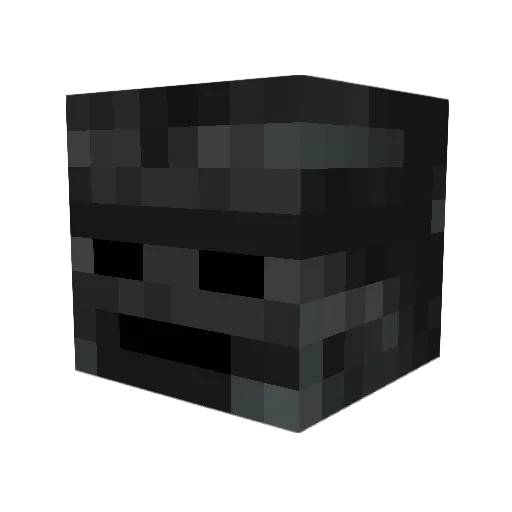 Snipermonkiii Minecraft avatar head, 3D render
