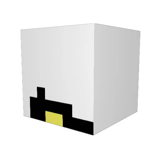 Snipes4Iife1 Minecraft avatar head, 3D render