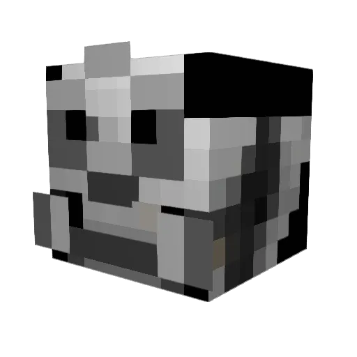 Snipex13 Minecraft avatar head, 3D render