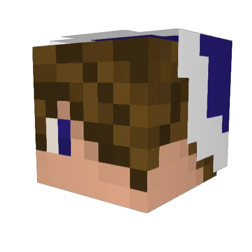 SnipingRifle671 Minecraft avatar head, 3D render