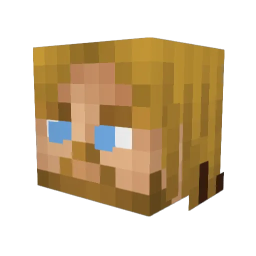 Sniping_Pro Minecraft avatar head, 3D render
