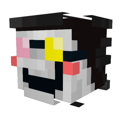 SnivyGriefer2145 Minecraft avatar head, 3D render