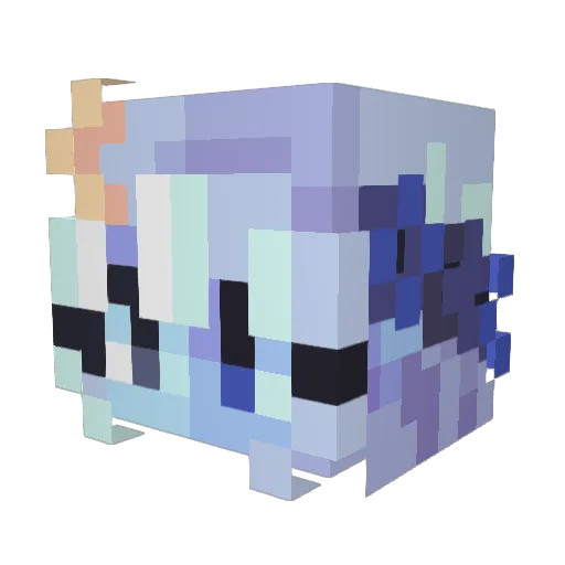 Sno_Viper Minecraft avatar head, 3D render