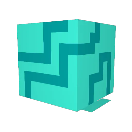 Snobiscuit Minecraft avatar head, 3D render