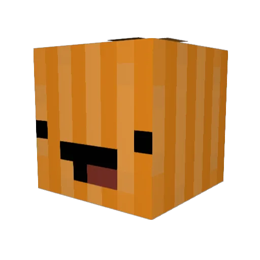 Snodre_ Minecraft avatar head, 3D render