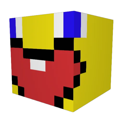 SnoopiestOlive21 Minecraft avatar head, 3D render