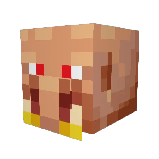 Snoopjay Minecraft avatar head, 3D render