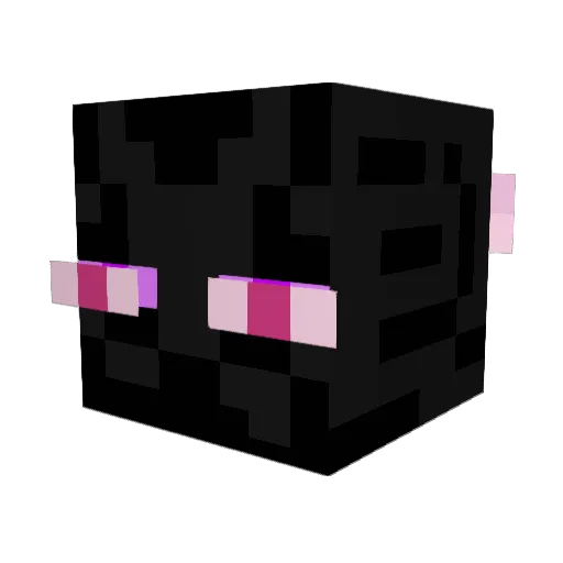 Snoopsen Minecraft avatar head, 3D render