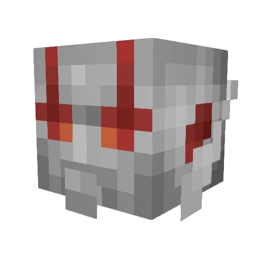 Snoopy212 Minecraft avatar head, 3D render