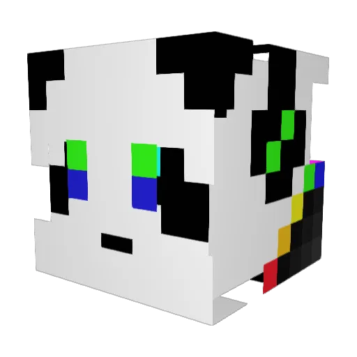 SnoopyBoy1 Minecraft avatar head, 3D render