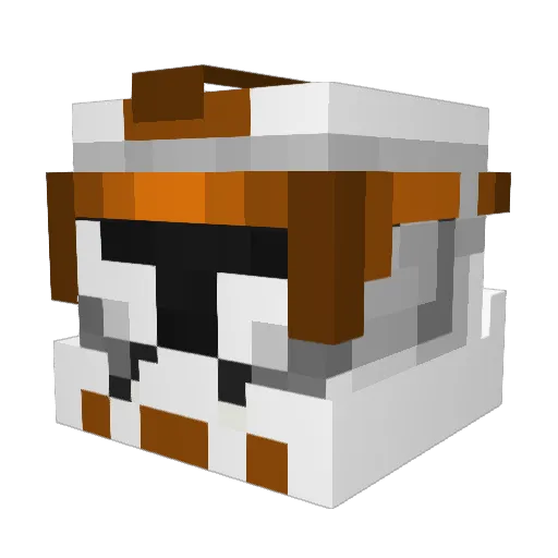 SnoopyDogg29 Minecraft avatar head, 3D render