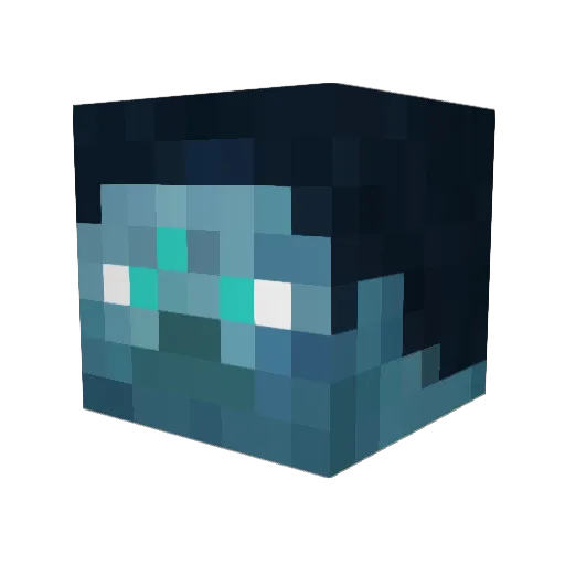 Snootzap Minecraft avatar head, 3D render