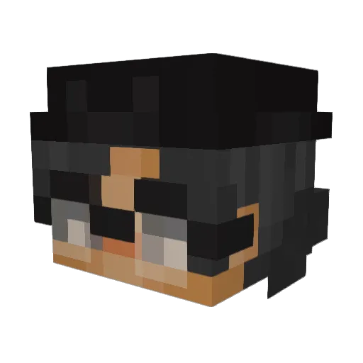 Snoozn__ Minecraft avatar head, 3D render